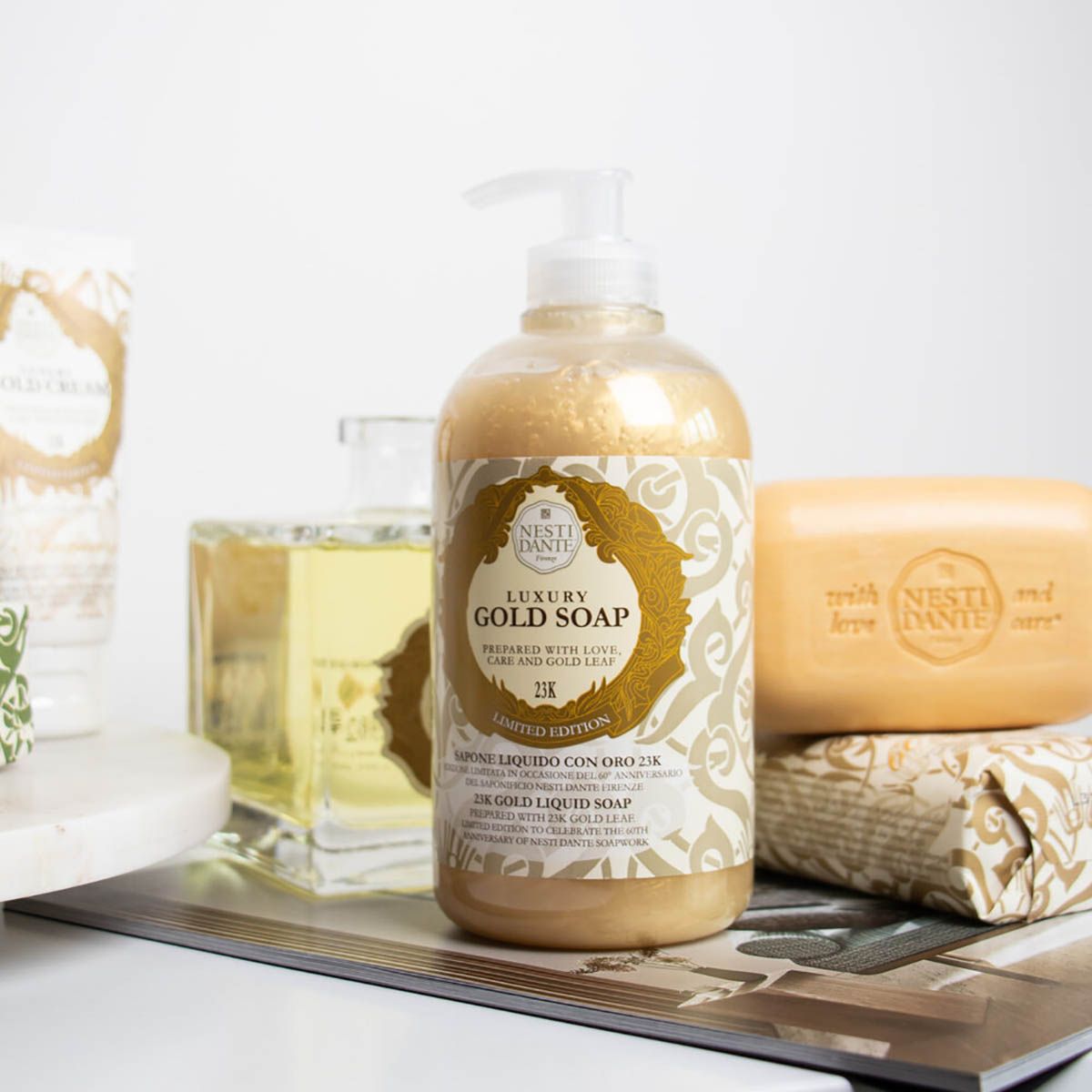 Nesti Dante luxury gold zeeppomp 500ml