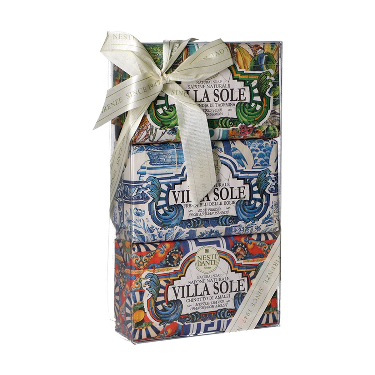 Nesti Dante geschenkset zeep villa sole 3x250gr.