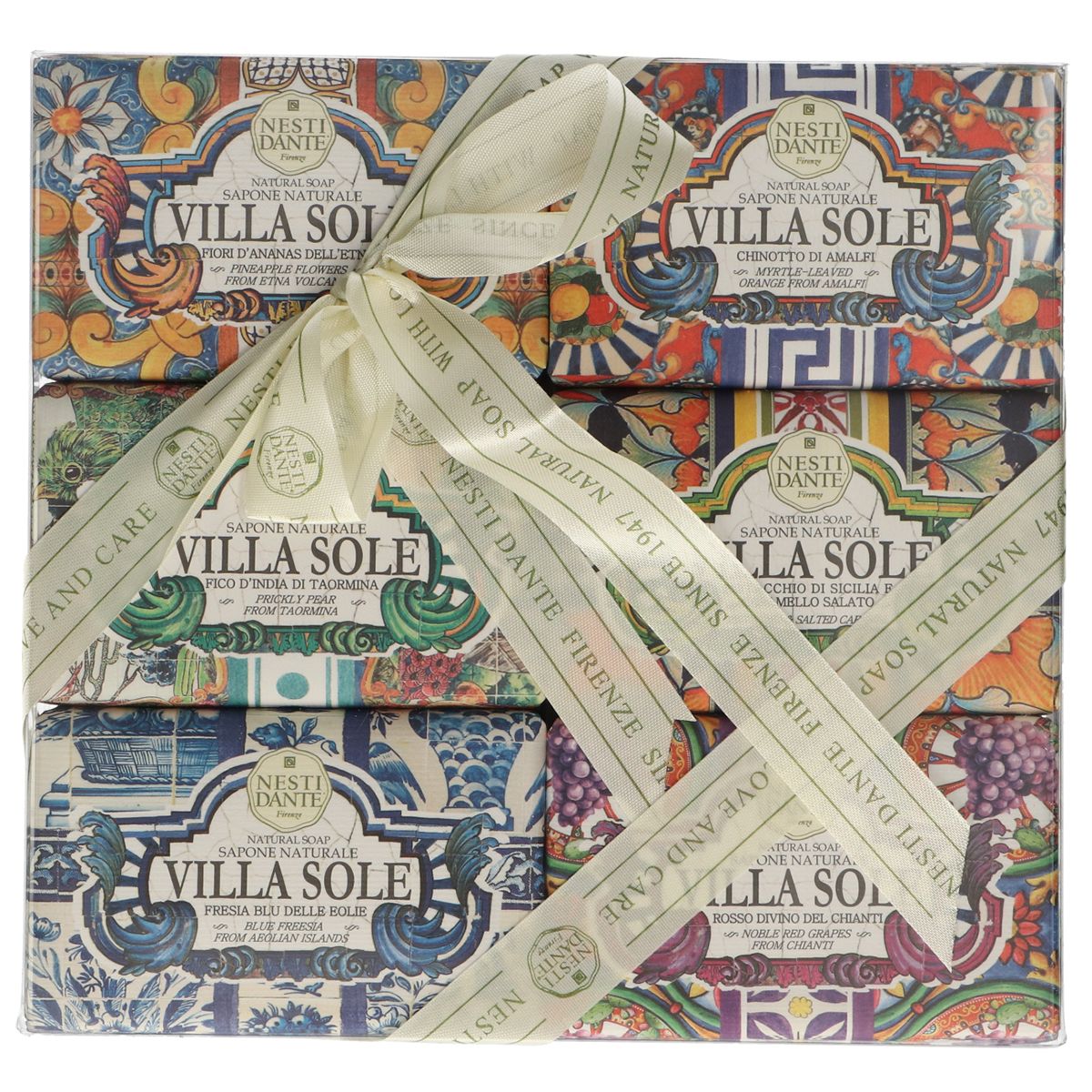 Nesti Dante villa sole geschenkset zeep 6x150gr.