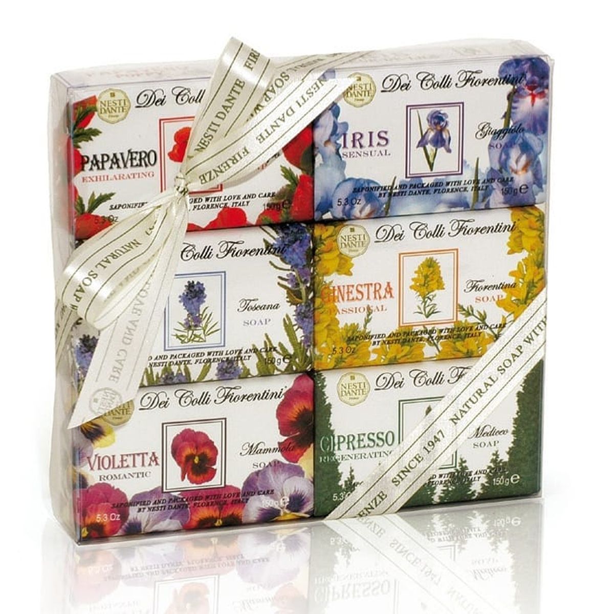 Nesti Dante dei colli fiorentini geschenkset zeep 6x150gr.