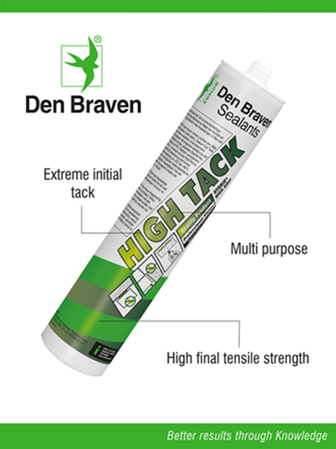 Den Braven zwaluw high tack 290ml wit - 11184100
